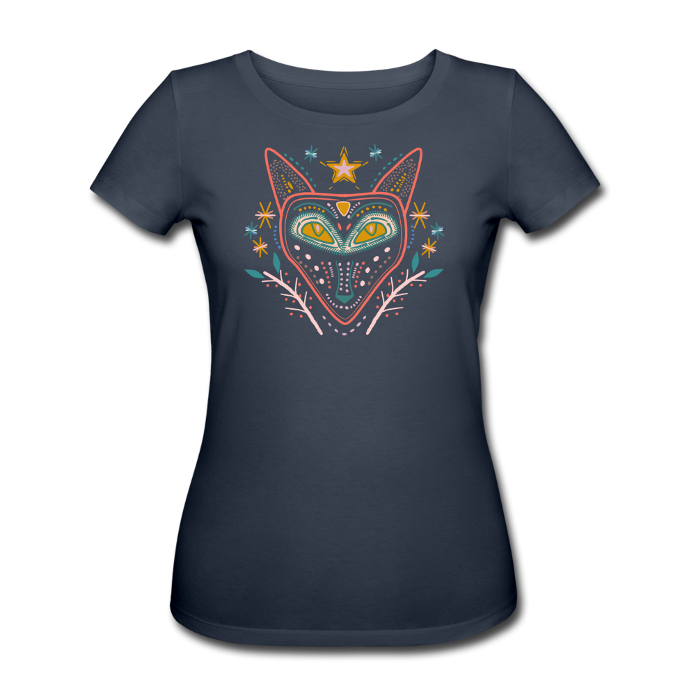 Frauen Bio-T-Shirt von Stanley & Stella - "Nachtfuchs" - Hinter dem Mond