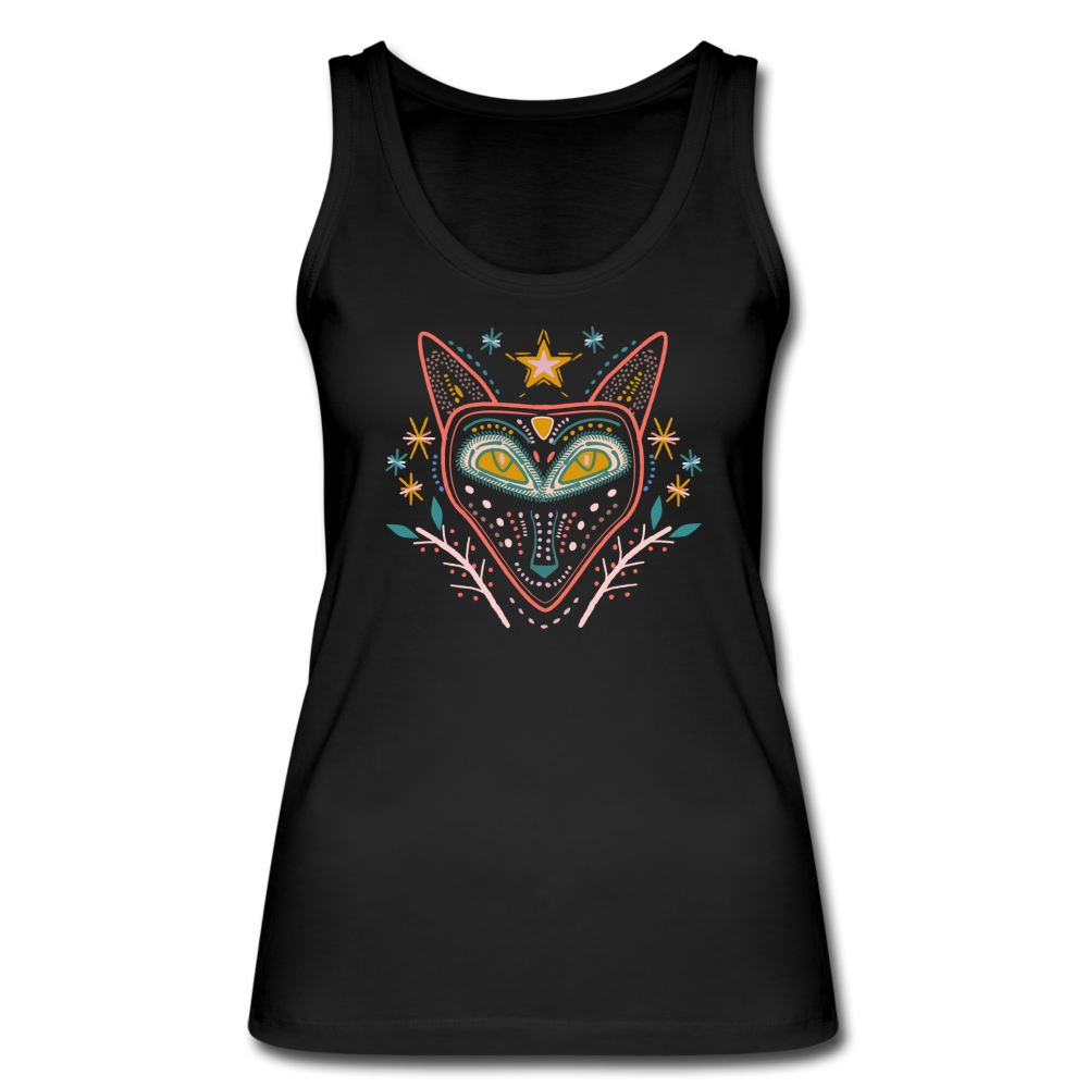 Frauen Bio Tank Top "Nachtfuchs" - Hinter dem Mond