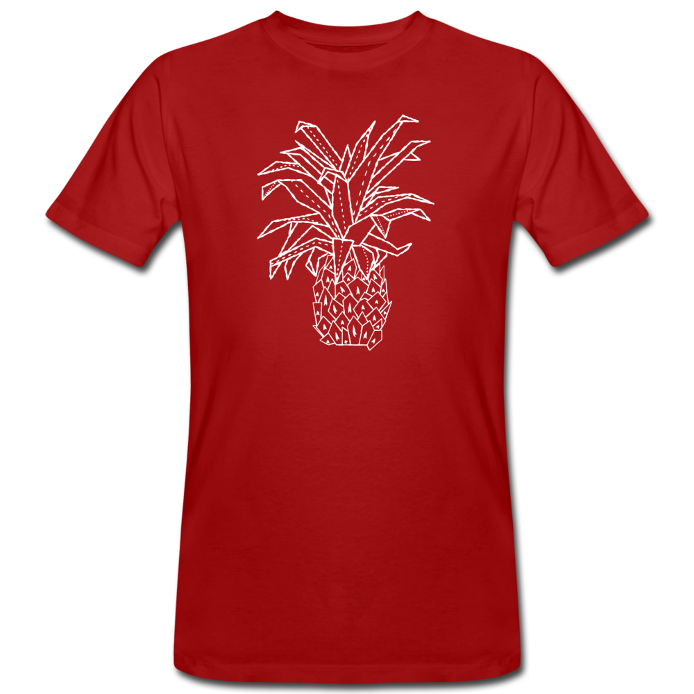 Männer Bio-T-Shirt "Grafische Ananas" - Hinter dem Mond
