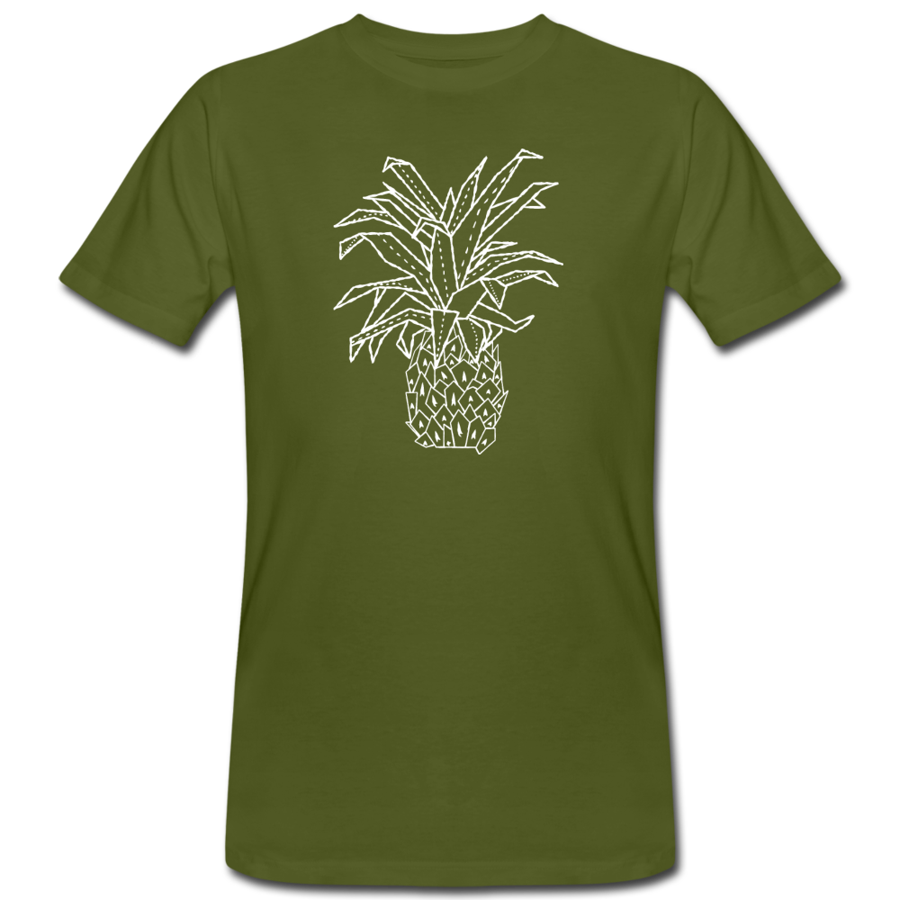 Männer Bio-T-Shirt "Grafische Ananas" - Hinter dem Mond