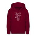 Teenager Hoodie "Grafische Ananas" - Hinter dem Mond