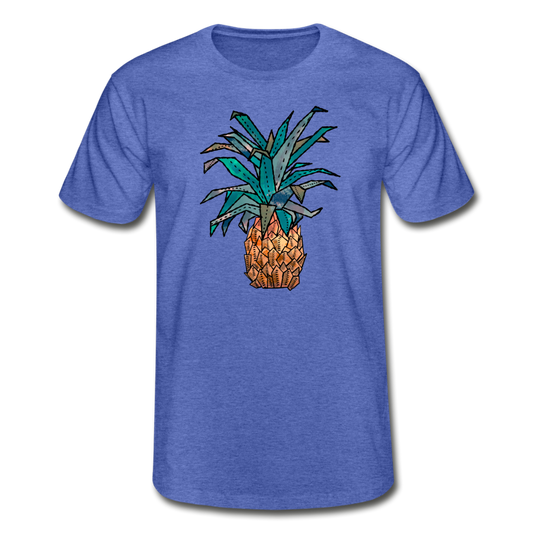 Männer-T-Shirt von Fruit of the Loom - "Ananas Bronze" - Hinter dem Mond