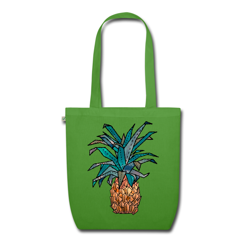 Bio-Stoffbeutel "Ananas Bronze" - Hinter dem Mond