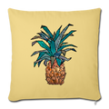 Sofakissenbezug 44 x 44 cm - "Ananas Bronze" - Hinter dem Mond