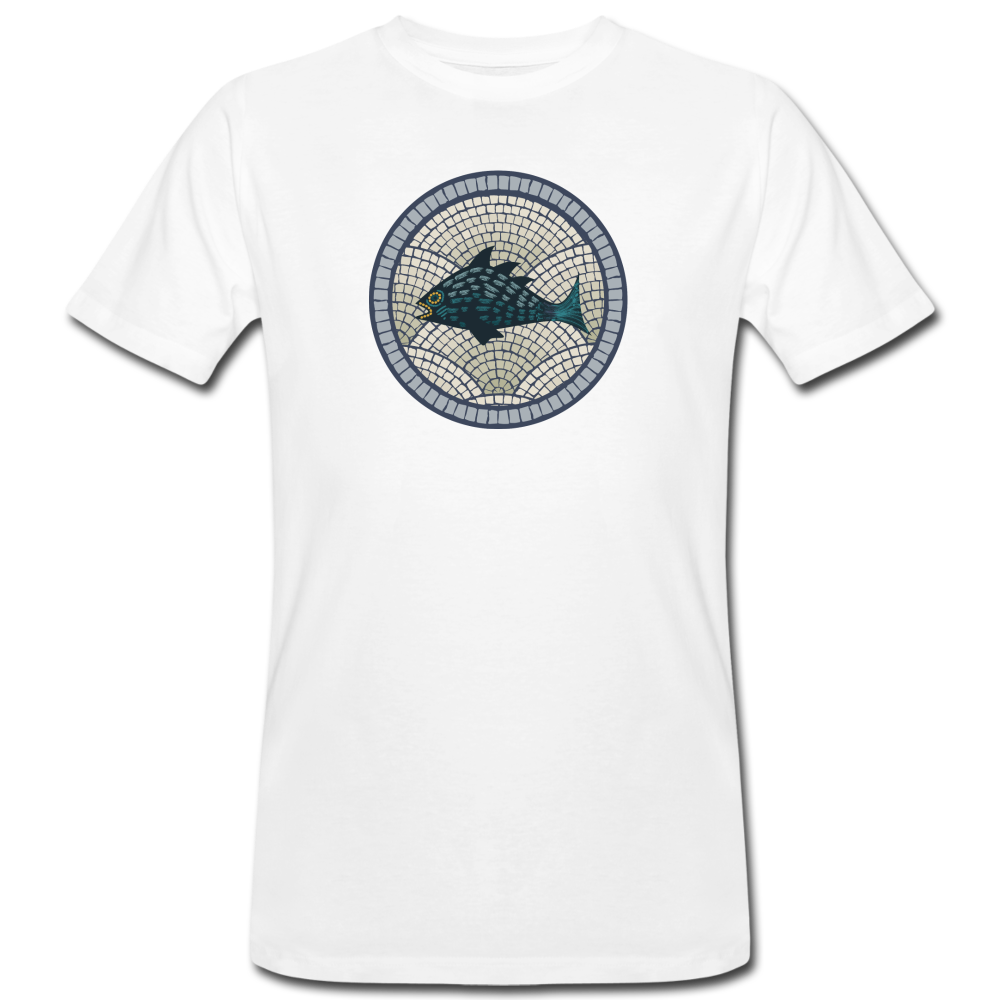 Männer Bio-T-Shirt -"Meeresmosaik" - Hinter dem Mond