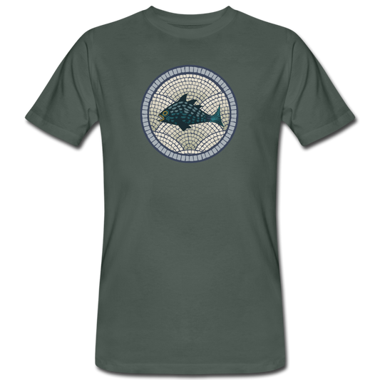 Männer Bio-T-Shirt -"Meeresmosaik" - Hinter dem Mond