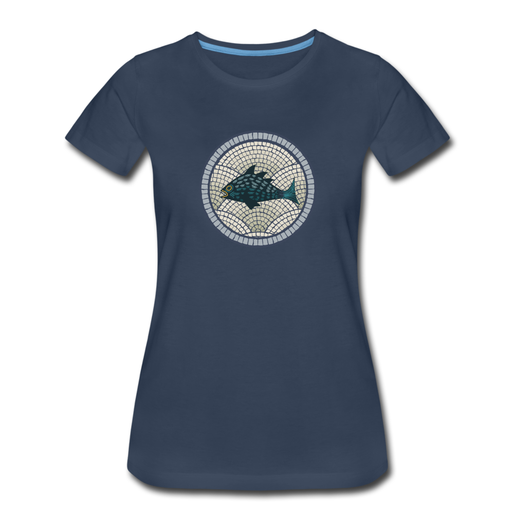 Frauen Premium T-Shirt "Meeresmosaik" - Hinter dem Mond