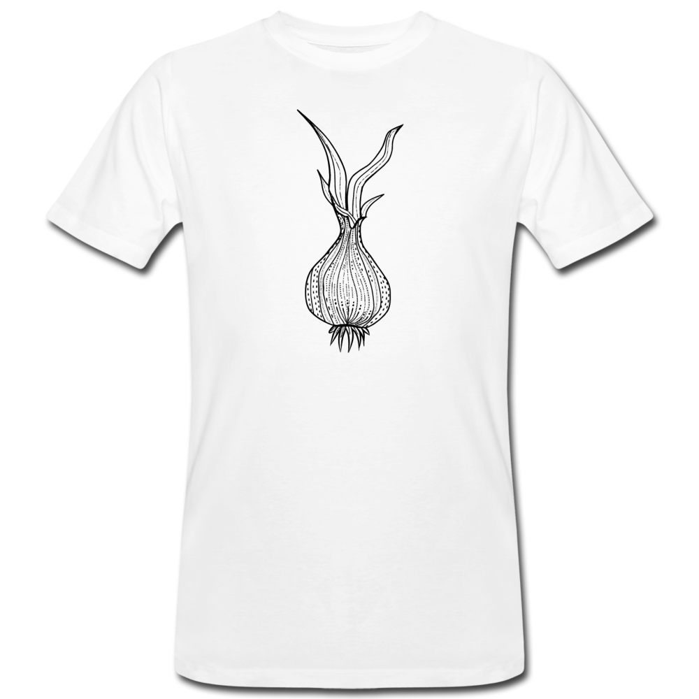 Männer Bio-T-Shirt "Doodle Zwiebel" - Hinter dem Mond