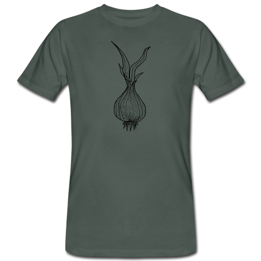 Männer Bio-T-Shirt "Doodle Zwiebel" - Hinter dem Mond