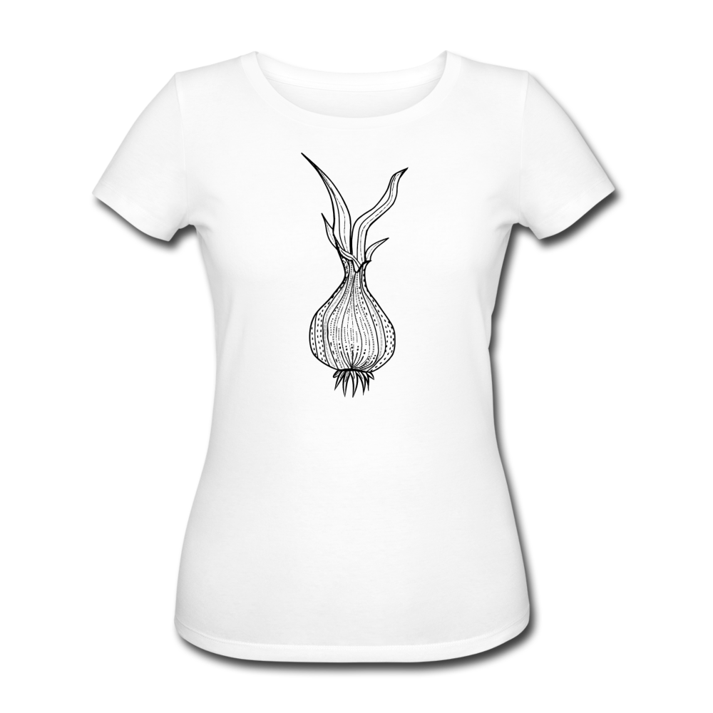 Frauen Bio-T-Shirt von Stanley & Stella - "Doodle Zwiebel" - Hinter dem Mond