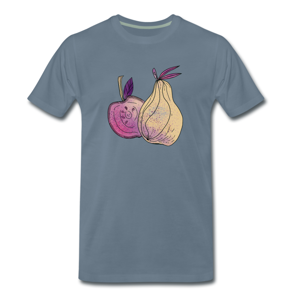 Männer Premium T-Shirt - "Herbstliche Früchte" - Hinter dem Mond