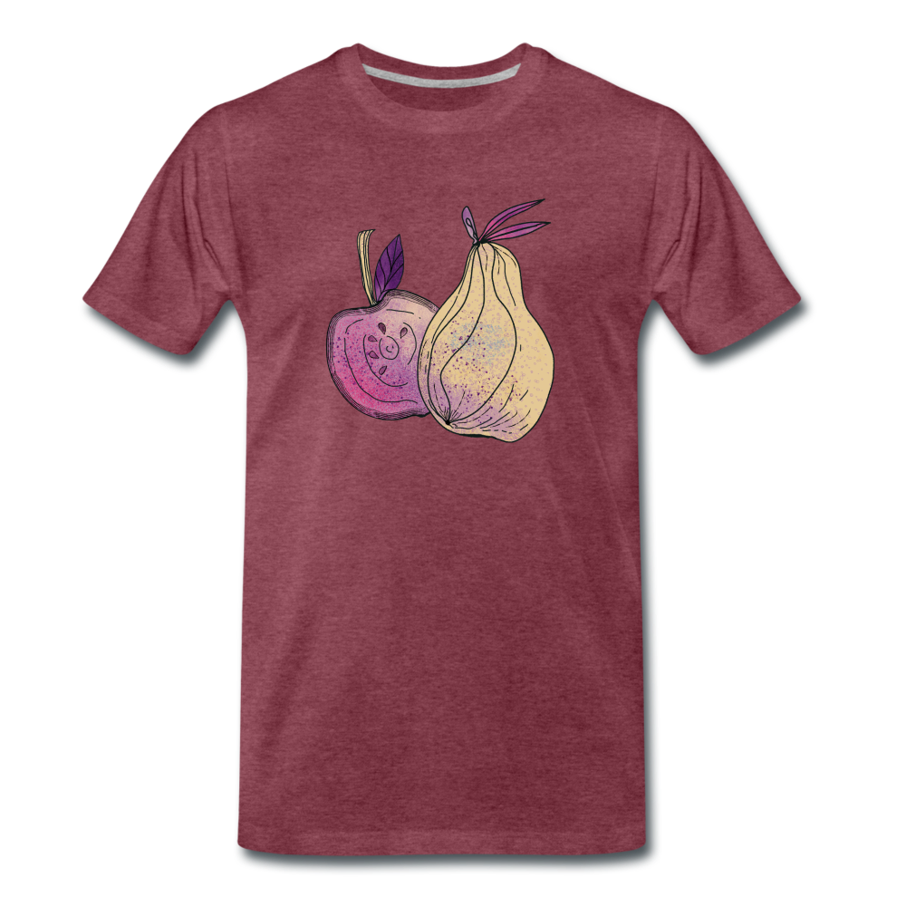 Männer Premium T-Shirt - "Herbstliche Früchte" - Hinter dem Mond