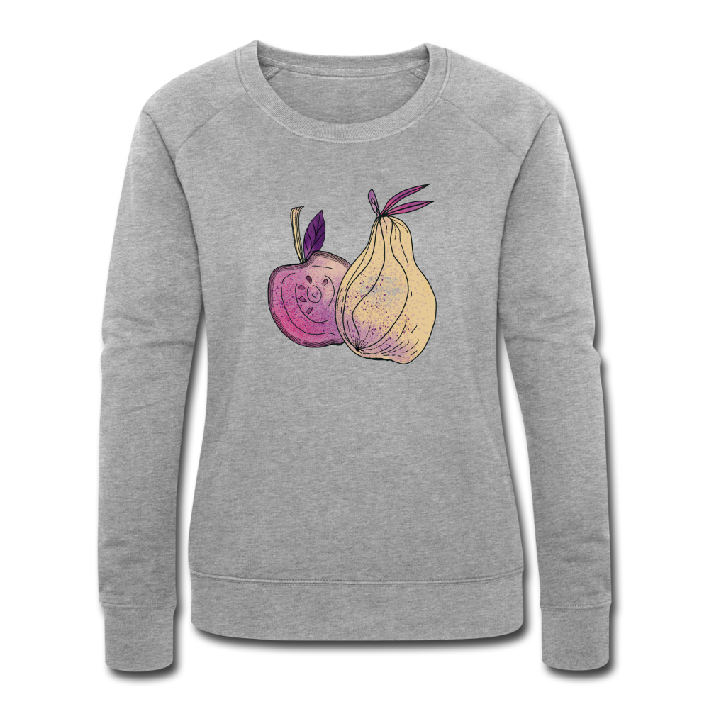 Frauen Bio-Sweatshirt  - "Herbstliche Früchte" - Hinter dem Mond