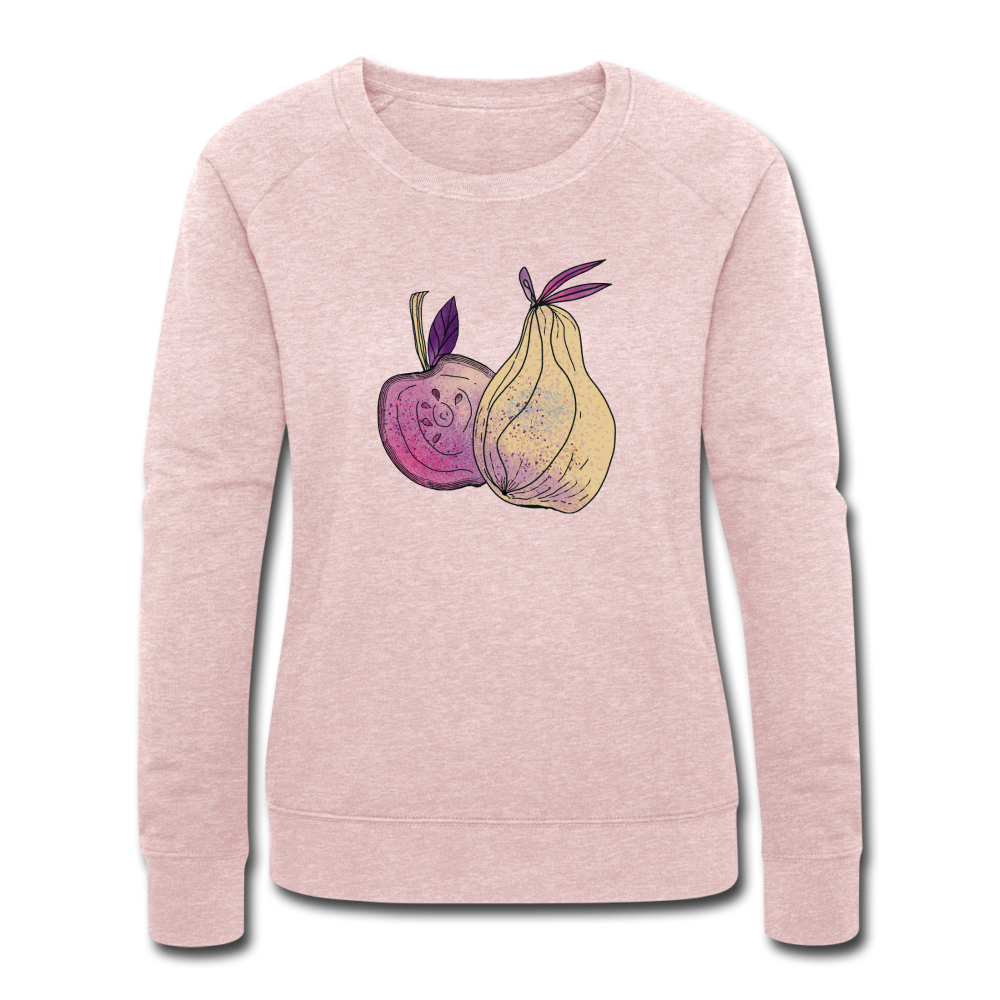 Frauen Bio-Sweatshirt  - "Herbstliche Früchte" - Hinter dem Mond