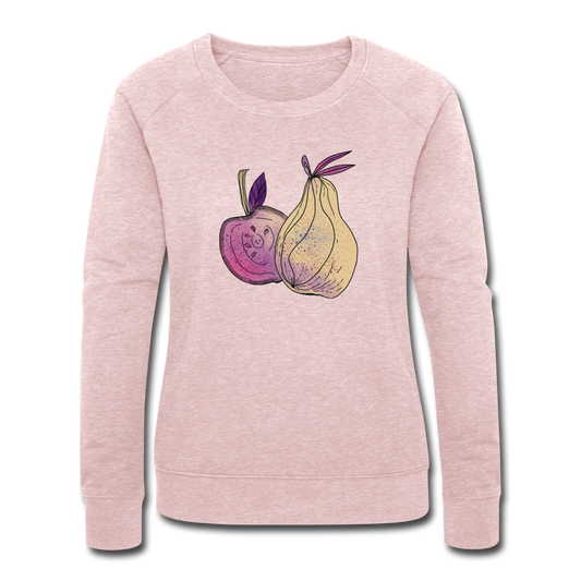 Frauen Bio-Sweatshirt  - "Herbstliche Früchte" - Hinter dem Mond