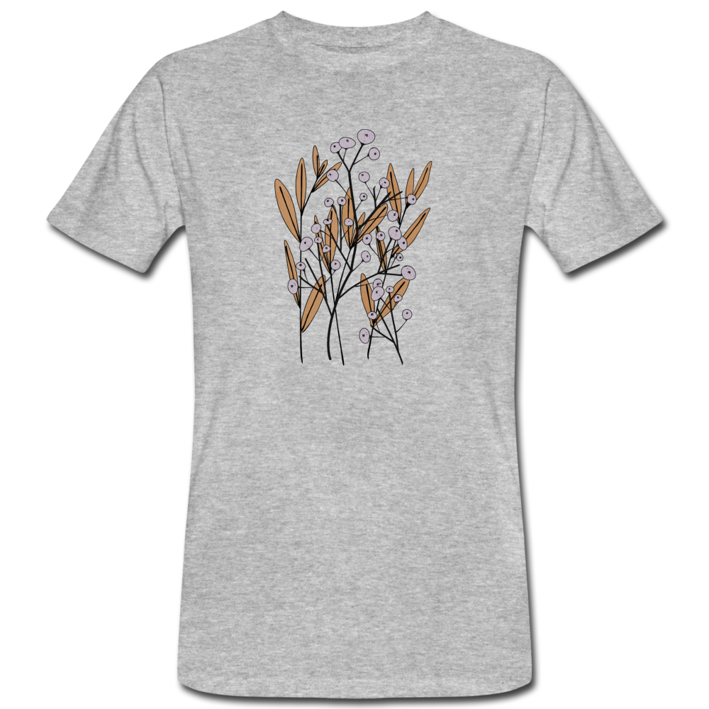 Männer Bio-T-Shirt Hygge Herbstgras - Hinter dem Mond