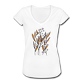 Frauen Vintage T-Shirt "Hygge Herbstgras" - Hinter dem Mond