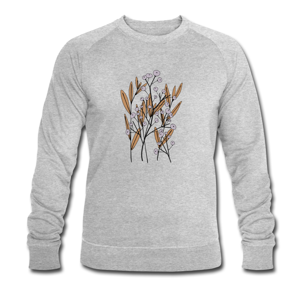 Männer Bio-Sweatshirt "Hygge Herbstgras" - Hinter dem Mond