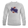 Männer Bio-Sweatshirt "Hase im Laub" - Hinter dem Mond