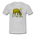 Männer T-Shirt "Reh in Olive" - Hinter dem Mond