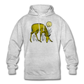 Unisex Hoodie "Reh in Olive" - Hinter dem Mond