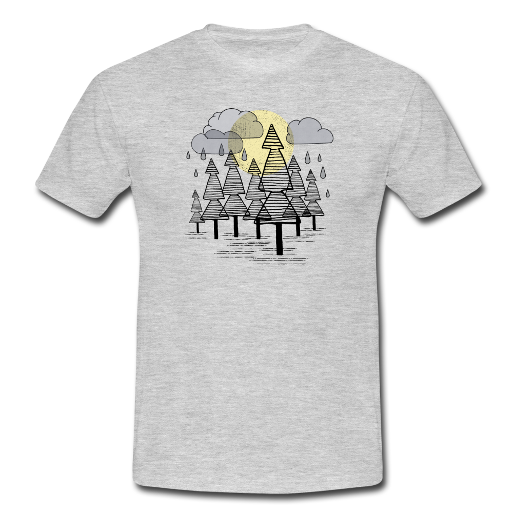 Männer T-Shirt "Herbstregen" - Hinter dem Mond