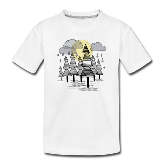 Kinder Premium Bio T-Shirt - "Herbstregen" - Hinter dem Mond