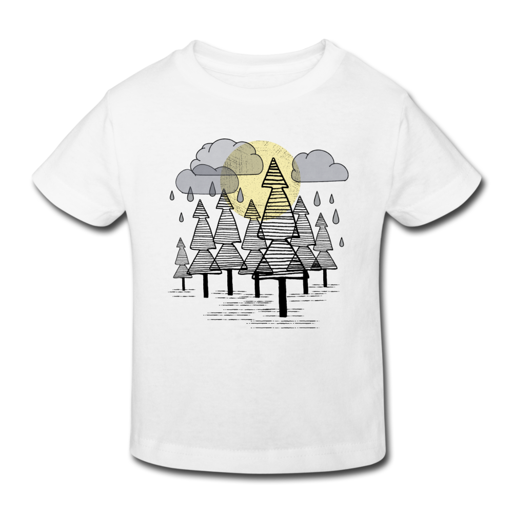 Kinder Bio-T-Shirt - "Herbstregen" - Hinter dem Mond