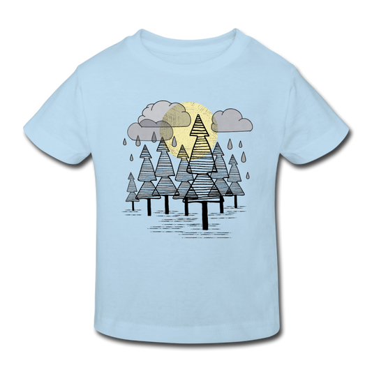 Kinder Bio-T-Shirt - "Herbstregen" - Hinter dem Mond