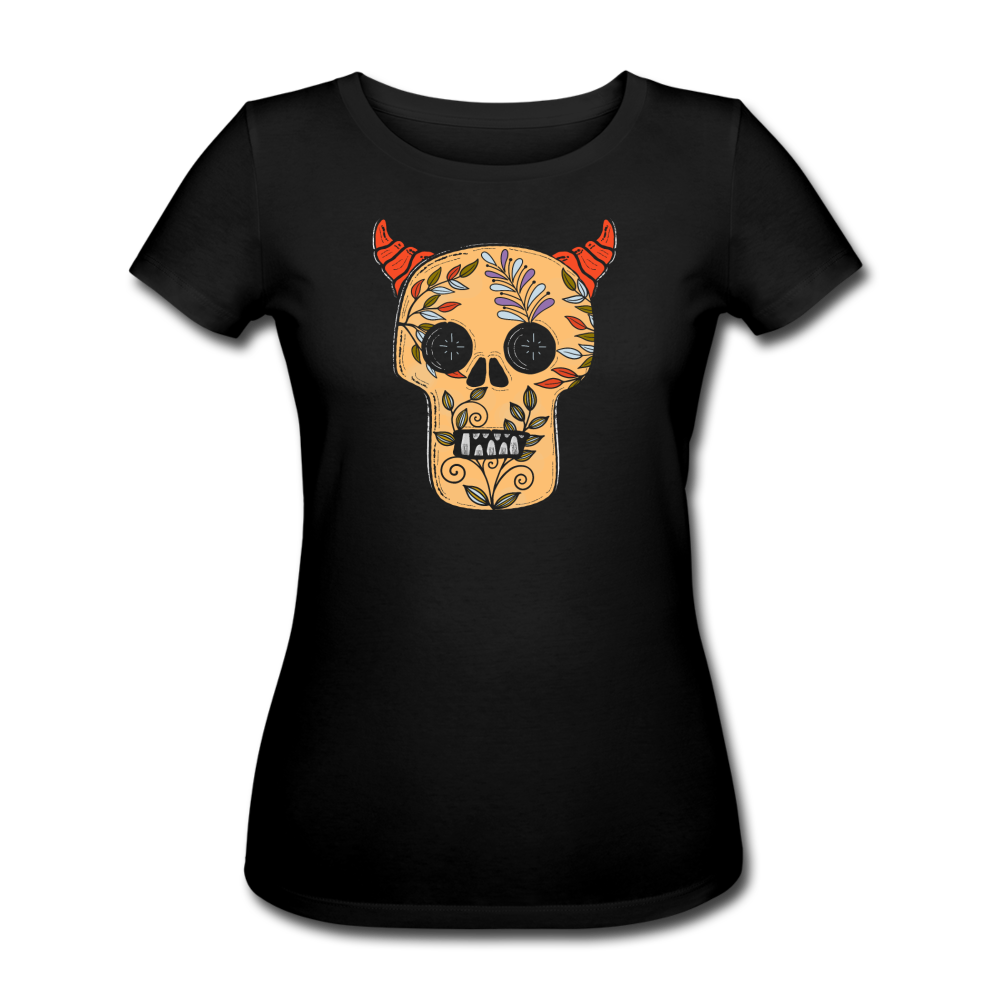 Frauen Bio-T-Shirt von Stanley & Stella - "Teufelsschädel" - Hinter dem Mond