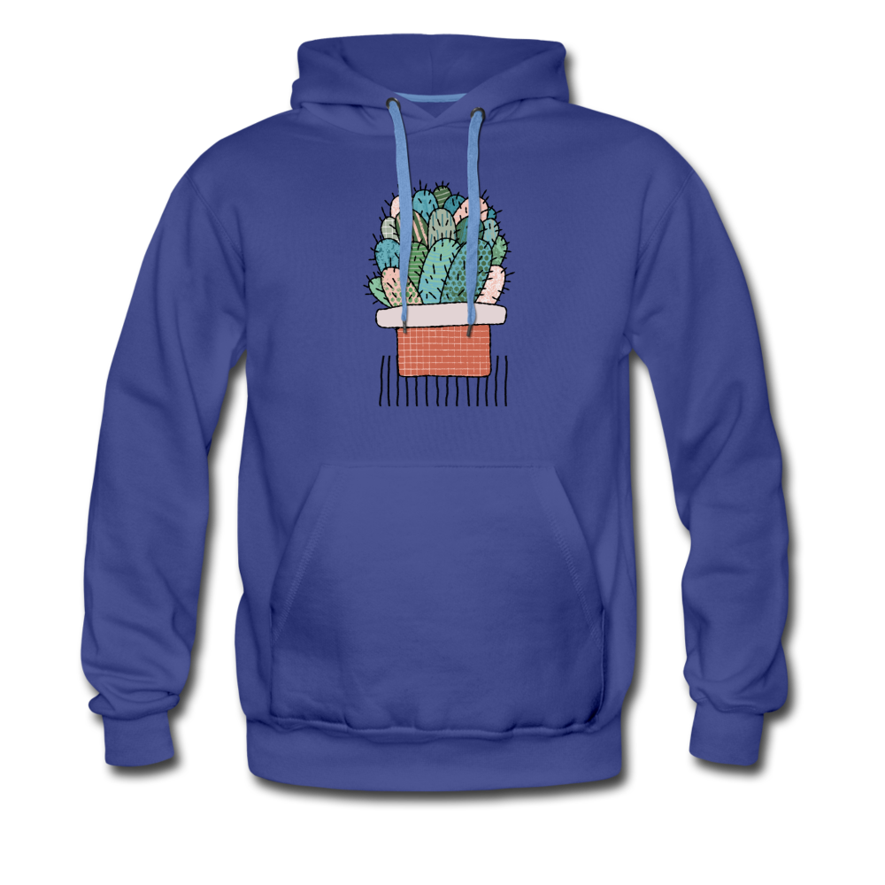 Men’s Premium Hoodie - Kaktus in Terracotta - Hinter dem Mond