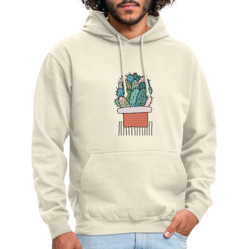 Unisex Hoodie "Kaktus in Terracotta" - Hinter dem Mond