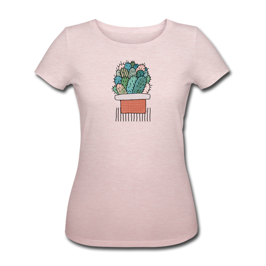 Frauen Bio-T-Shirt von Stanley & Stella - "Kaktus in Terracotta" - Hinter dem Mond