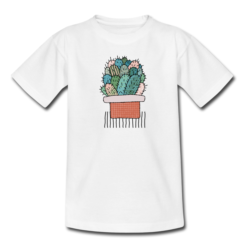 Teenager T-Shirt "Kaktus in Terracotta" - Hinter dem Mond