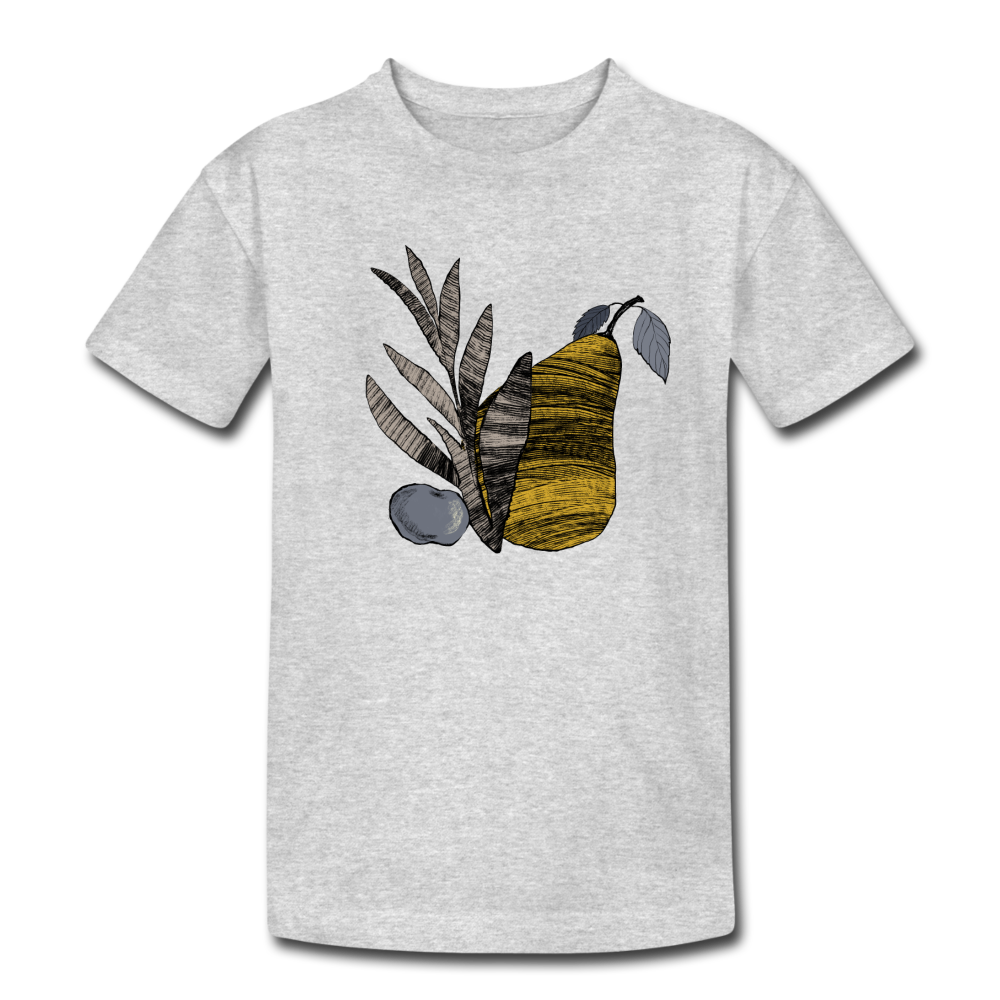 Kinder Heavy Cotton T-Shirt - "Birne nostalgisch" - Hinter dem Mond