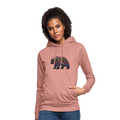 Frauen Hoodie "Bunter Grizzly" - Hinter dem Mond