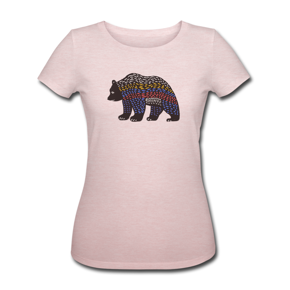 Frauen Bio-T-Shirt von Stanley & Stella - "Bunter Grizzly" - Hinter dem Mond