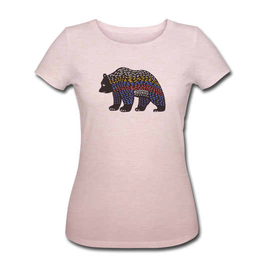 Frauen Bio-T-Shirt von Stanley & Stella - "Bunter Grizzly" - Hinter dem Mond