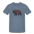 Kinder Heavy Cotton T-Shirt - Bunter Grizzly - Hinter dem Mond