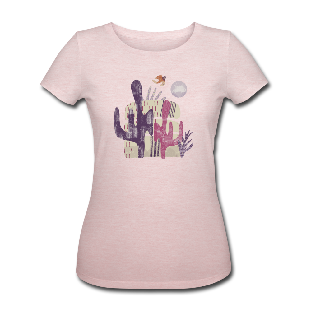 Frauen Bio-T-Shirt von Stanley & Stella - "Wüste mit Vogel" - Hinter dem Mond