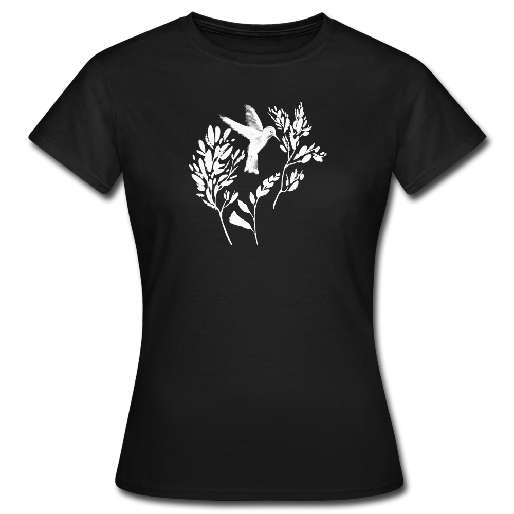 Frauen T-Shirt "Vogel Floral" - Hinter dem Mond