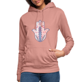 Frauen Hoodie - "Hand der Fatima" - Hinter dem Mond