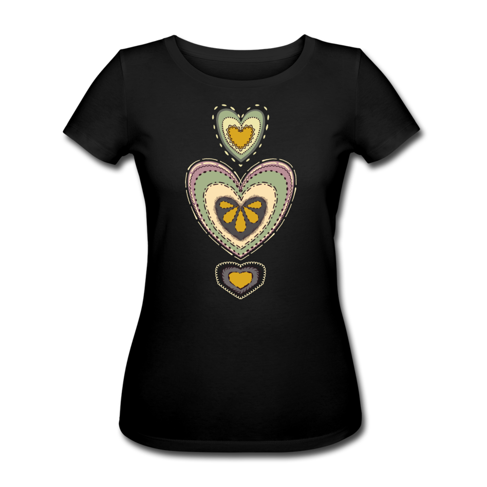 Oktober-Herzen - Frauen Bio-T-Shirt von Stanley & Stella - Hinter dem Mond