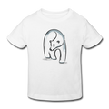 Kinder Bio-T-Shirt - "Eisbär in Tusche" - Hinter dem Mond