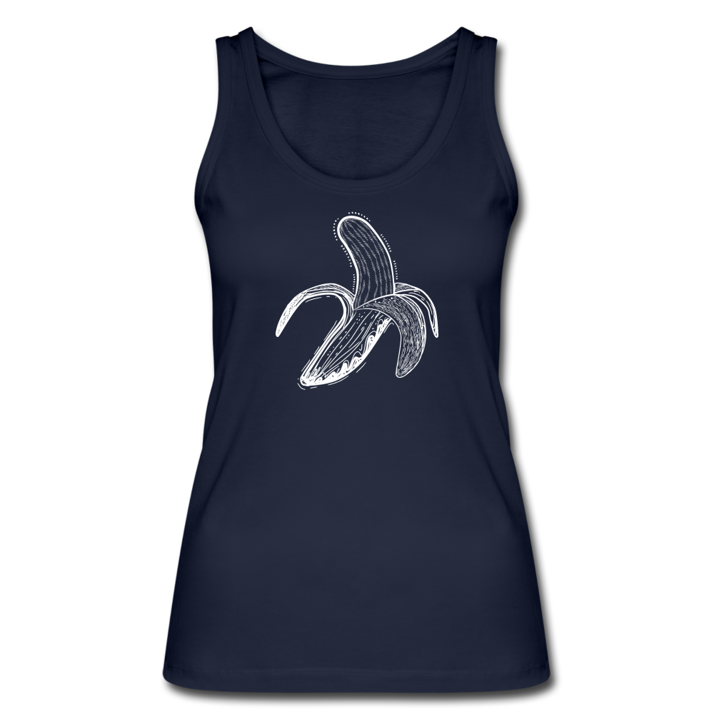 Frauen Bio Tank Top - "Weiße Banane" - Hinter dem Mond