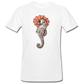 Männer Bio-T-Shirt - "Seepferdchen Mandarin" - Hinter dem Mond
