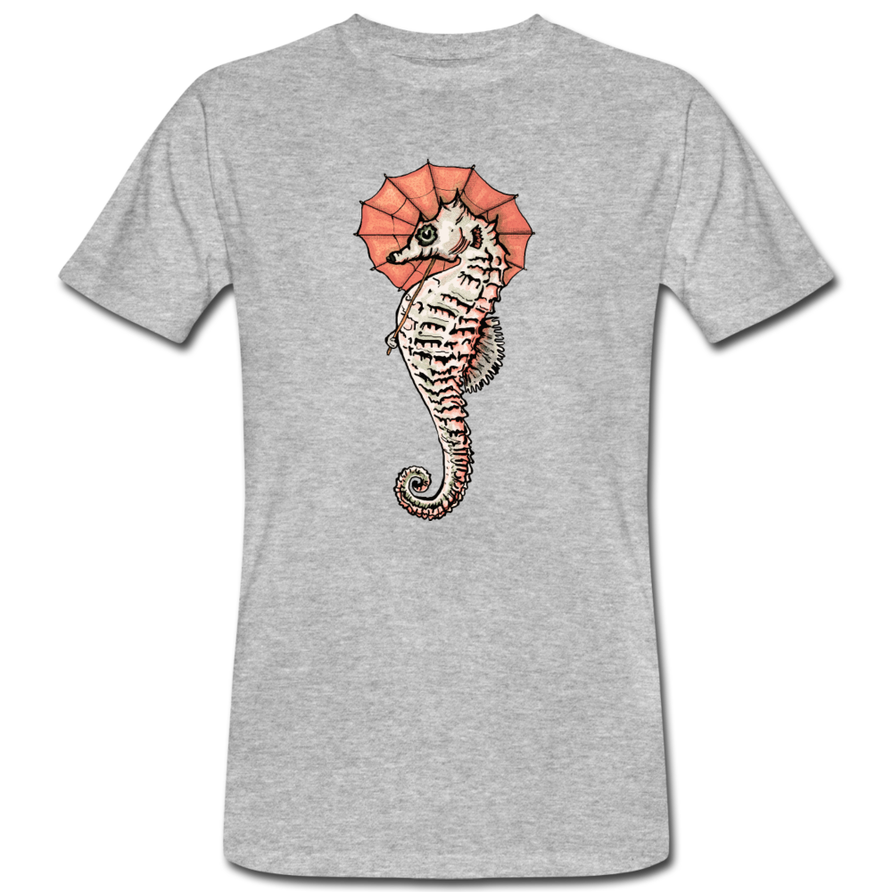 Männer Bio-T-Shirt - "Seepferdchen Mandarin" - Hinter dem Mond