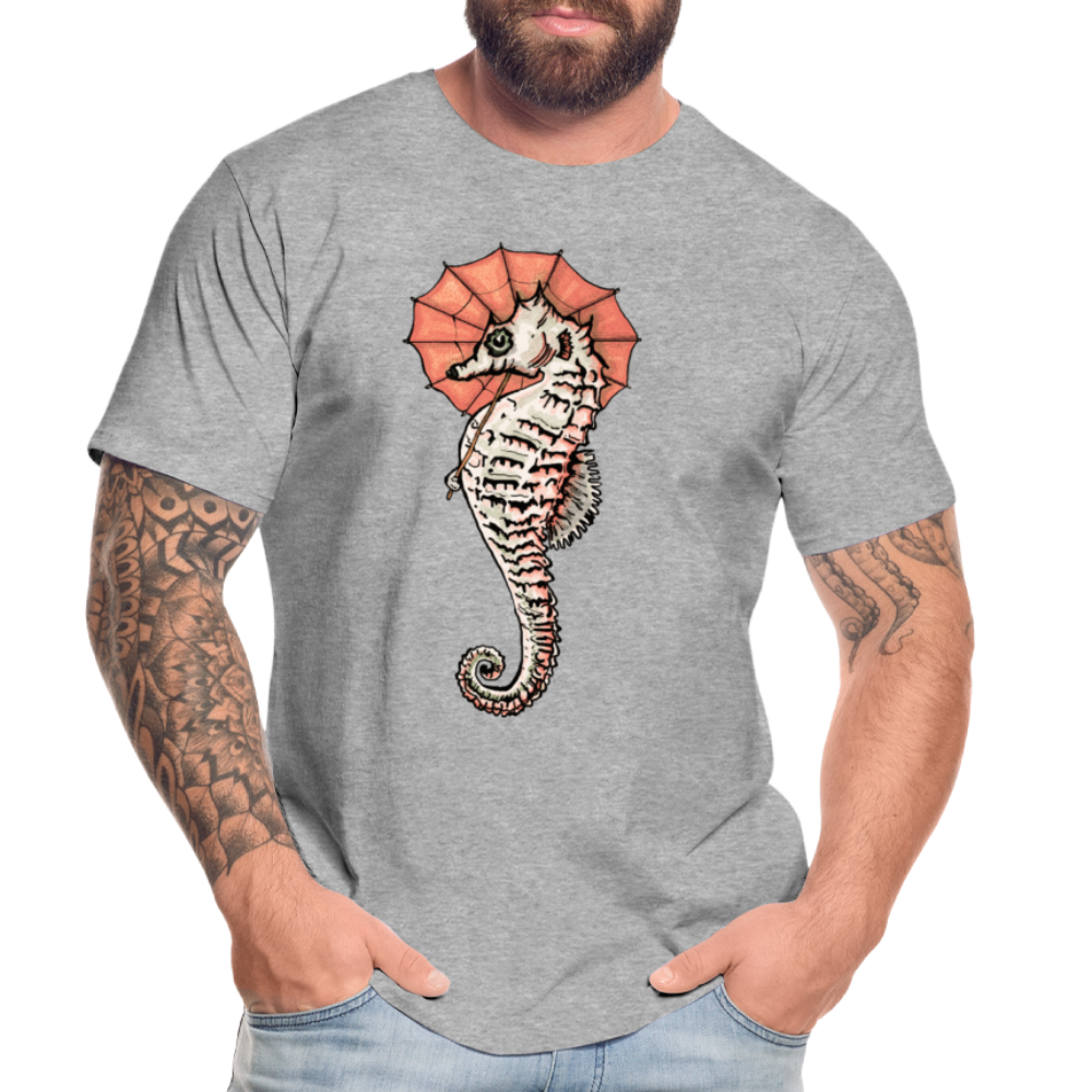 Männer Premium Bio T-Shirt - "Seepferdchen Mandarin" - Hinter dem Mond