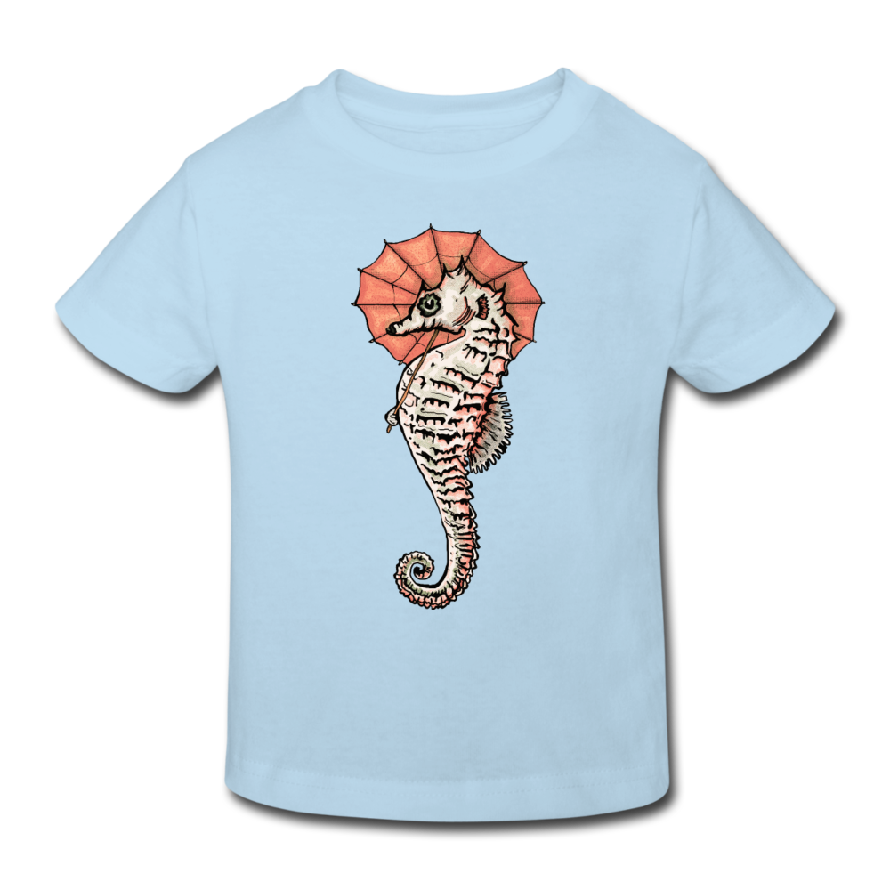Kinder Bio-T-Shirt - "Seepferdchen Mandarin" - Hinter dem Mond