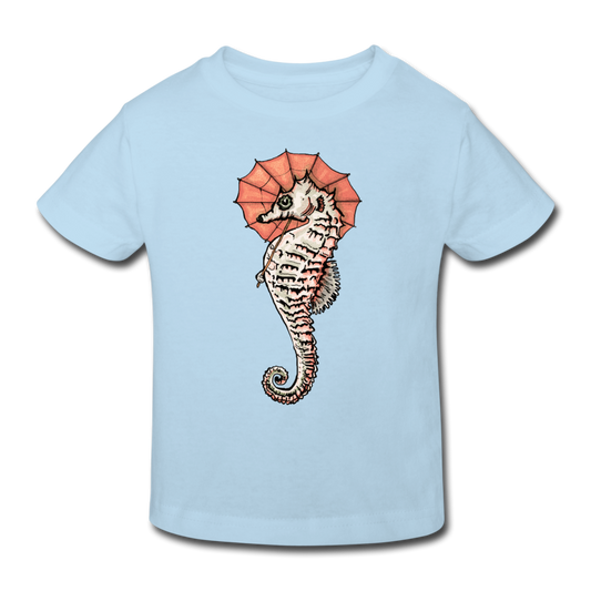 Kinder Bio-T-Shirt - "Seepferdchen Mandarin" - Hinter dem Mond